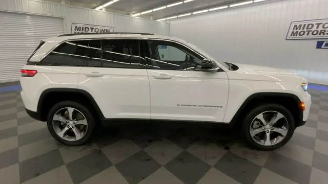 Used 2023 Bright White Clearcoat Jeep 4xe image 9