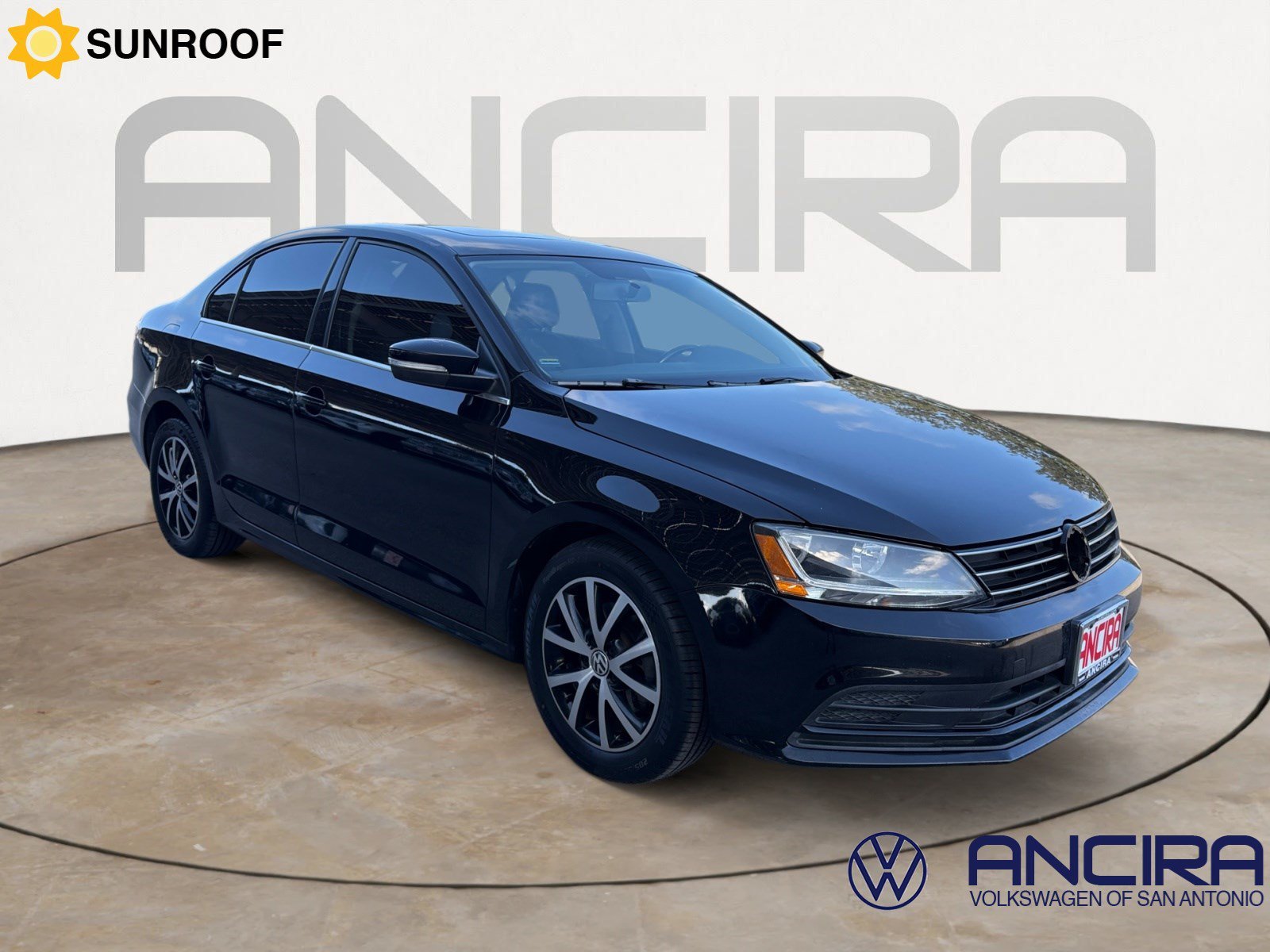 Used 2017 Black Volkswagen 1.4T SE image 1