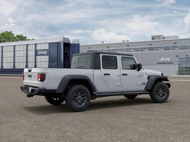 New 2026 Bright White Clear-Coat Exterior Paint Jeep Sport S image 2