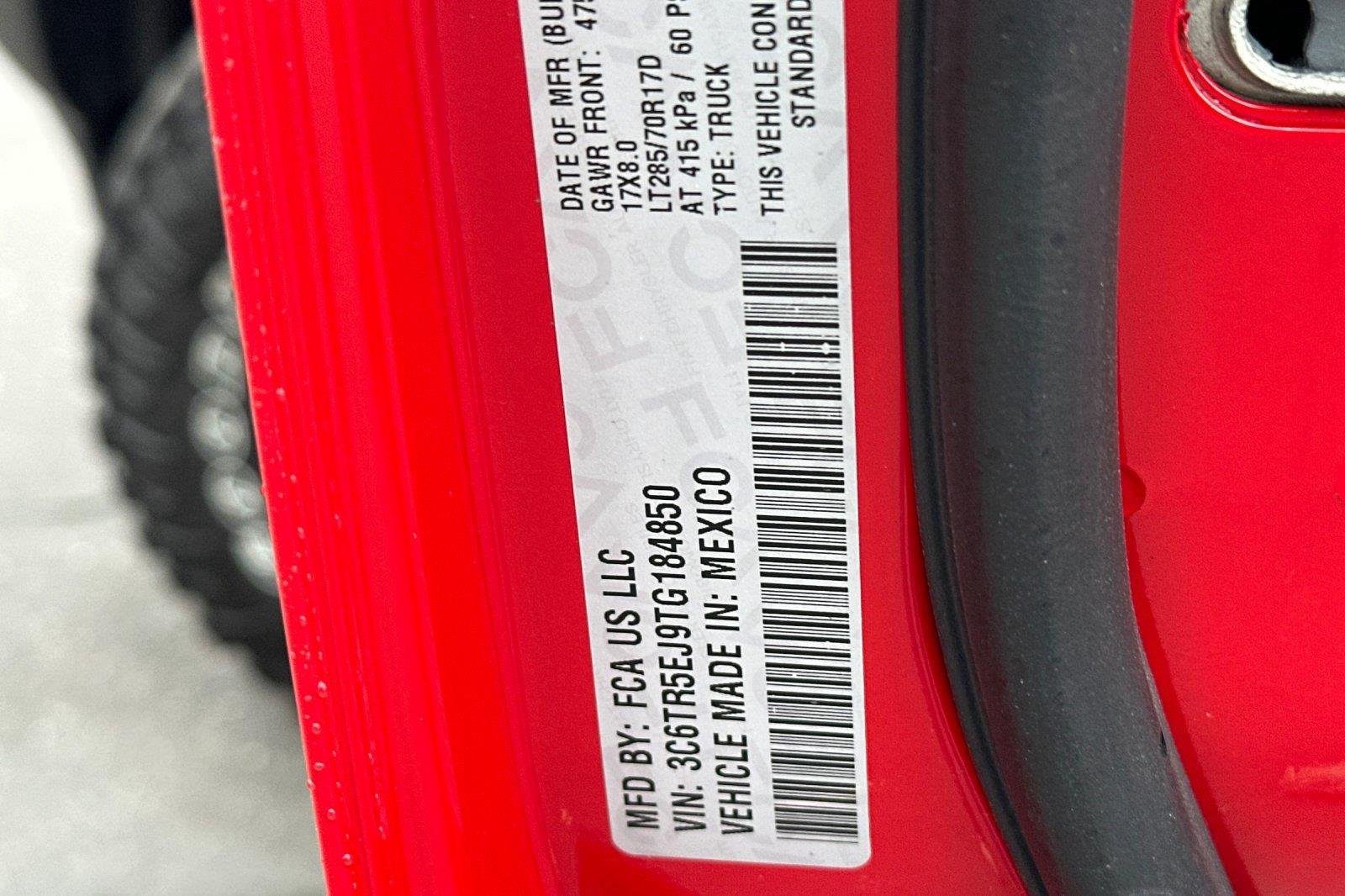 New 2026 Flame Red Clearcoat Ram Power Wagon image 28