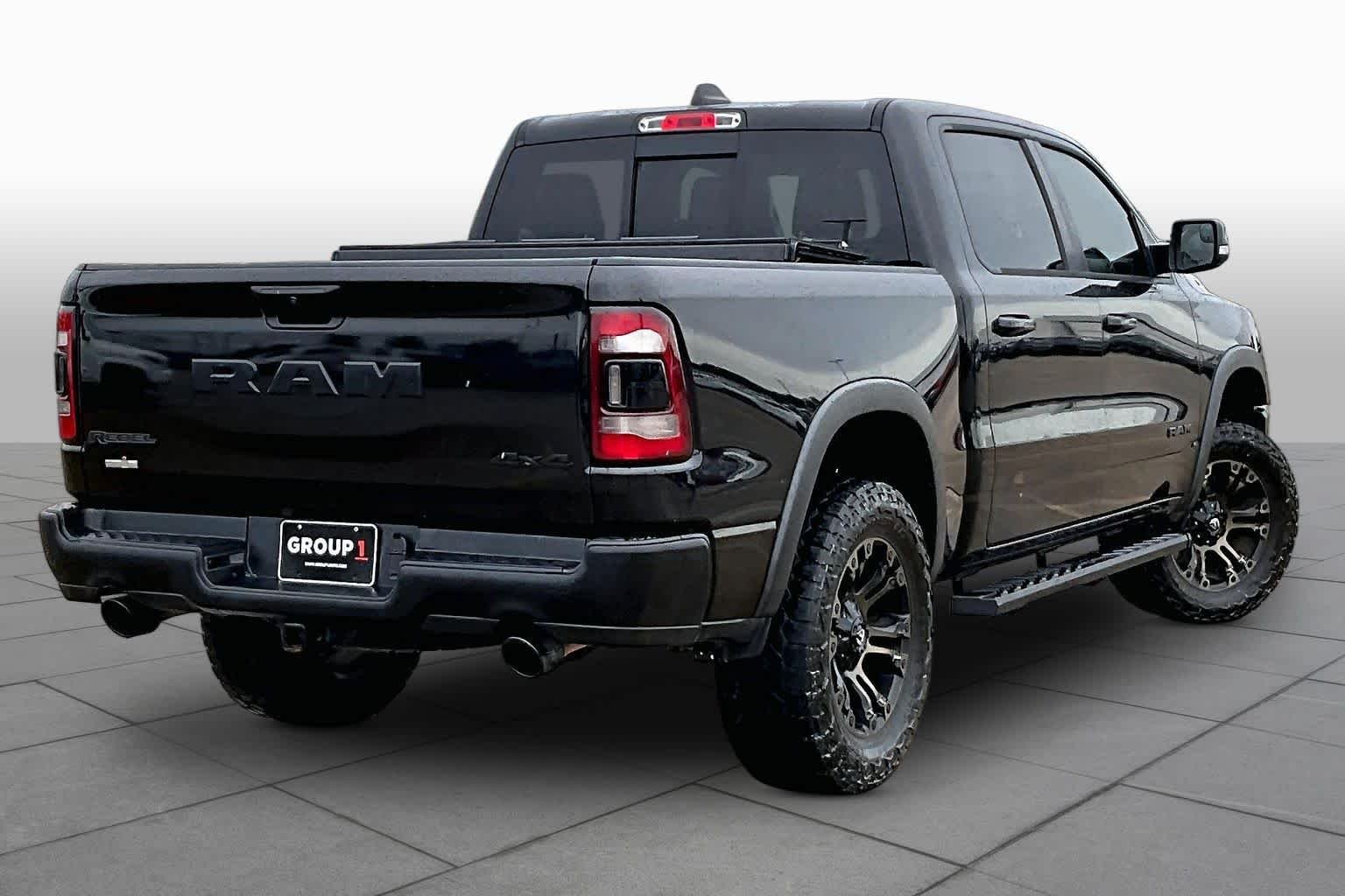 Used 2020 Diamond Black Crystal Pearlcoat Ram Rebel image 13