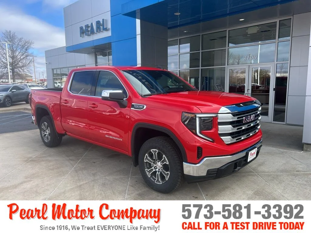 New 2026 Cardinal Red GMC SLE image 1