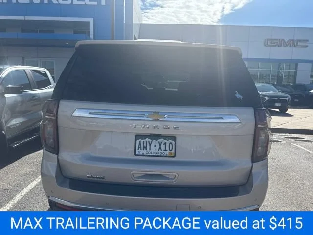 Certified Used 2022 EMPIRE BEIGE METALLIC Chevrolet High Country image 7