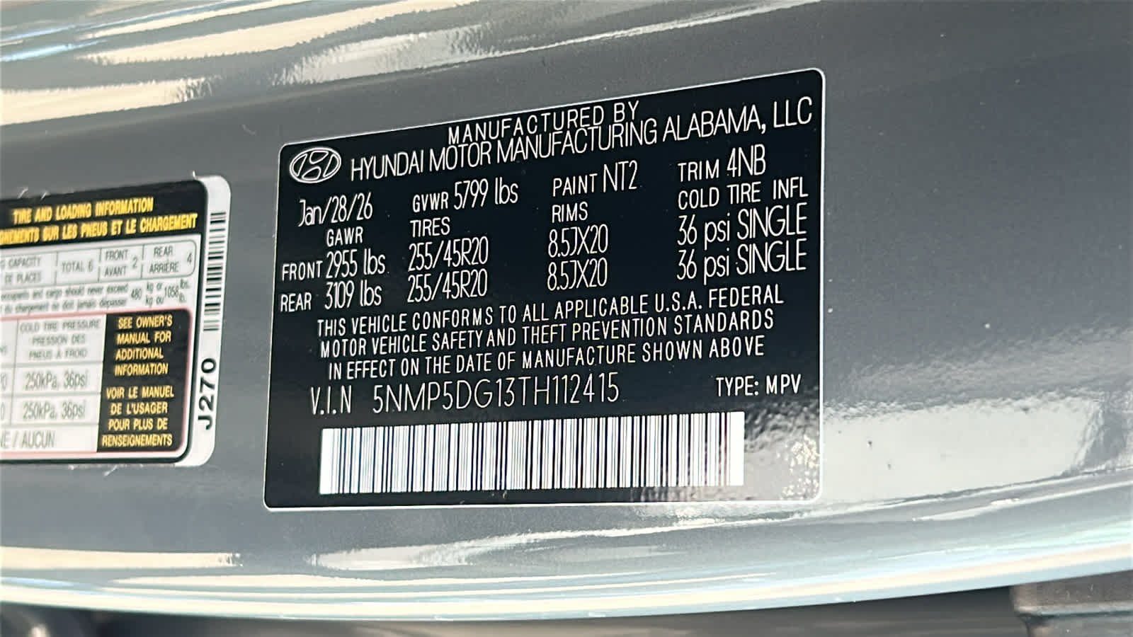 New 2026 Hampton Gray Hyundai Calligraphy image 30