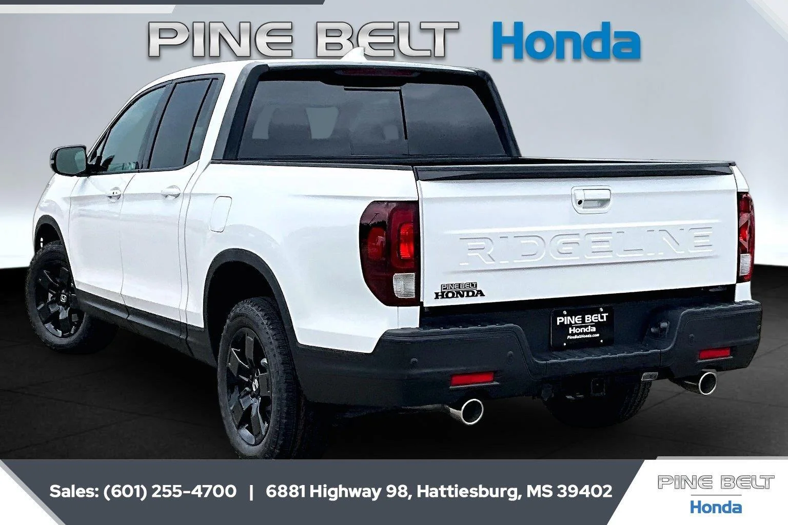 New 2026 Platinum White Pearl Honda Black Edition image 3