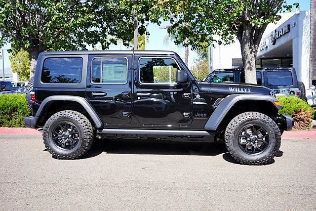 New 2026 Black Clear-Coat Exterior Paint Jeep Willys image 6