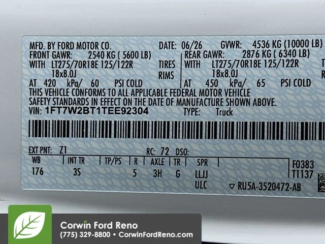 New 2026 Oxford White Ford XLT image 32
