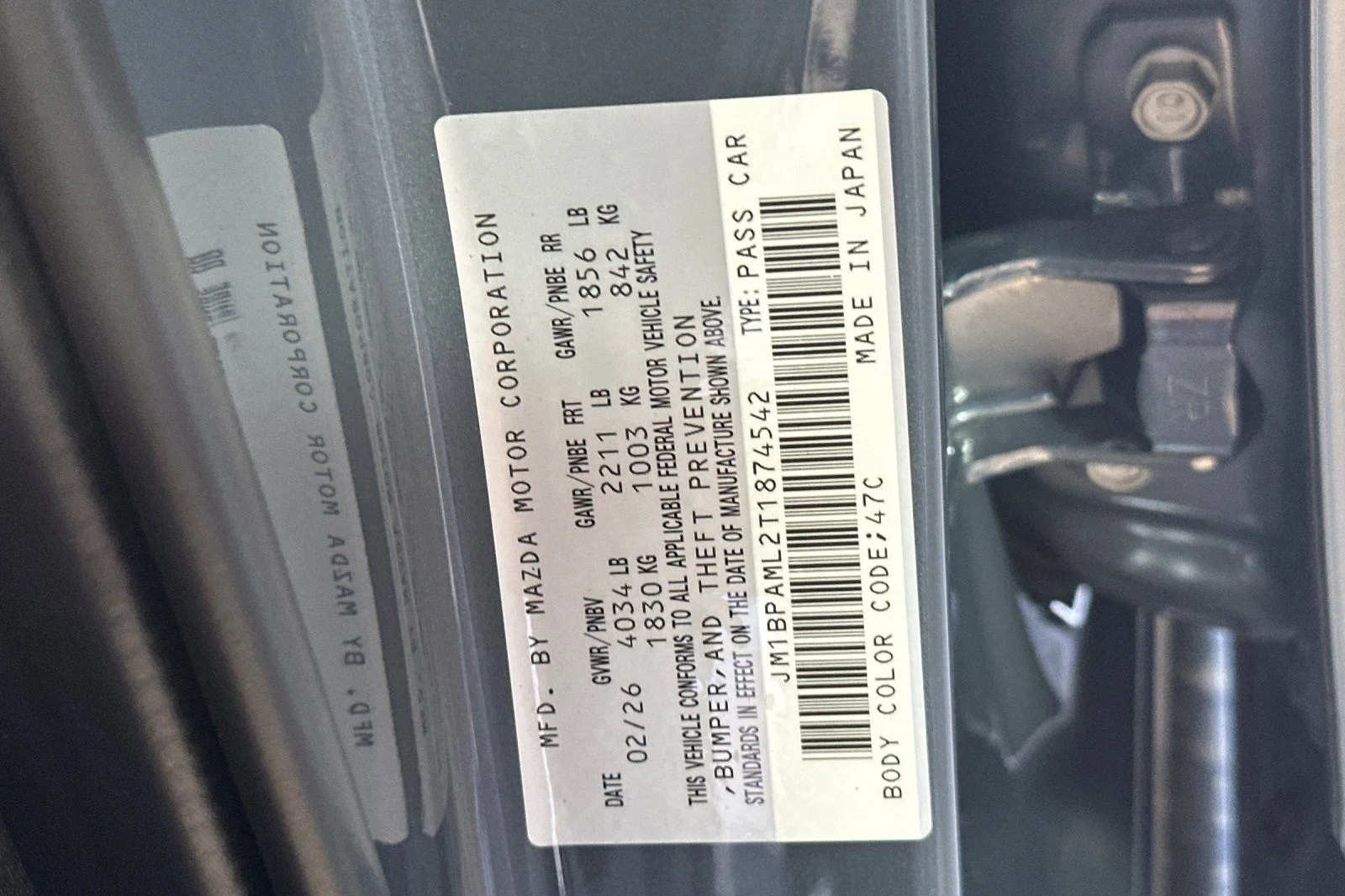 New 2026 Polymetal Gray Metallic Mazda 2.5 S Premium image 35