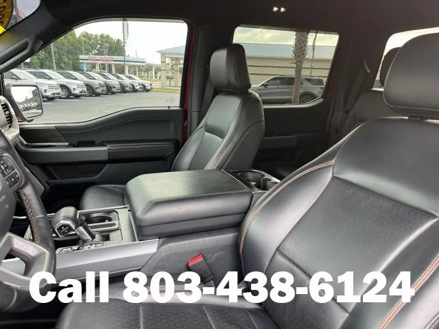 Used 2025 Rapid Red Metallic Tinted Clearcoat Ford Lariat image 7