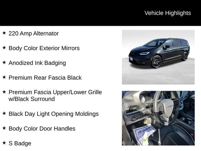Used 2021 Black Chrysler Limited AWD image 15