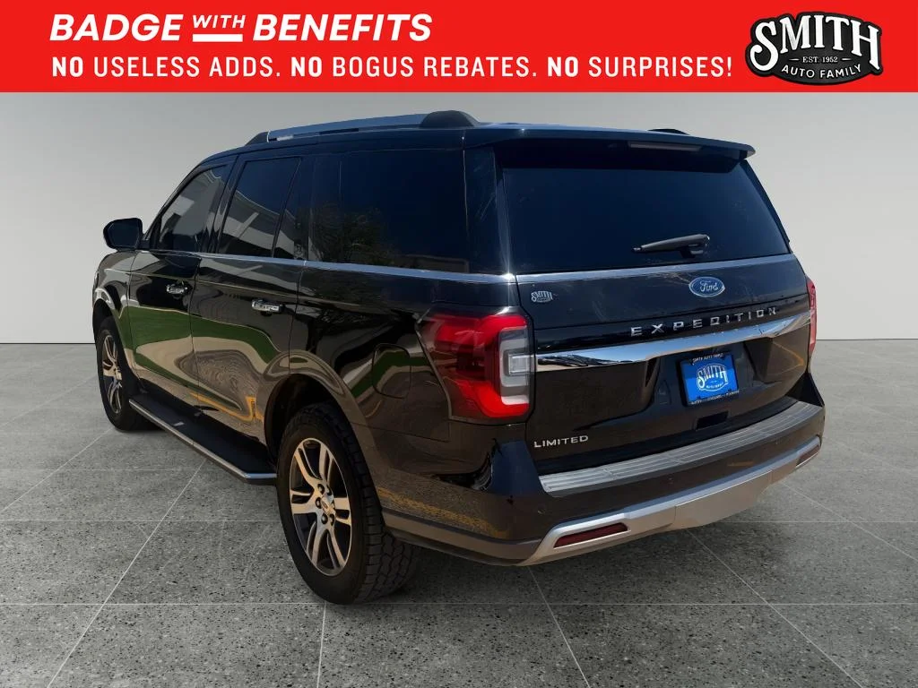 Certified Used 2023 Agate Black Metallic Ford Limited image 8