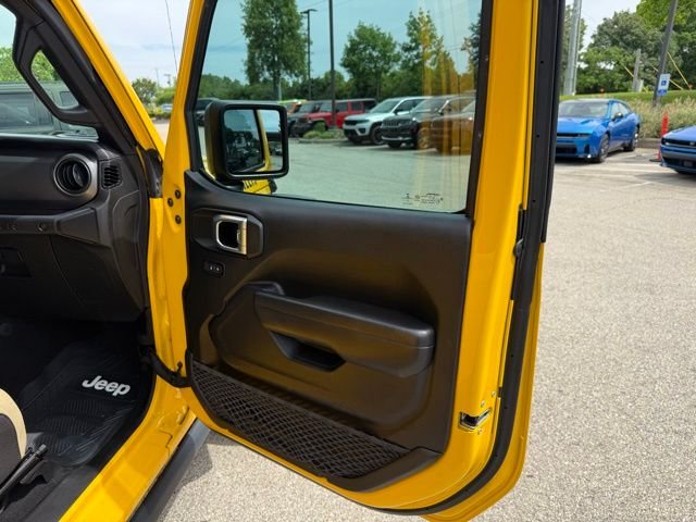 Used 2021 Yellow Jeep Unlimited Willys image 25