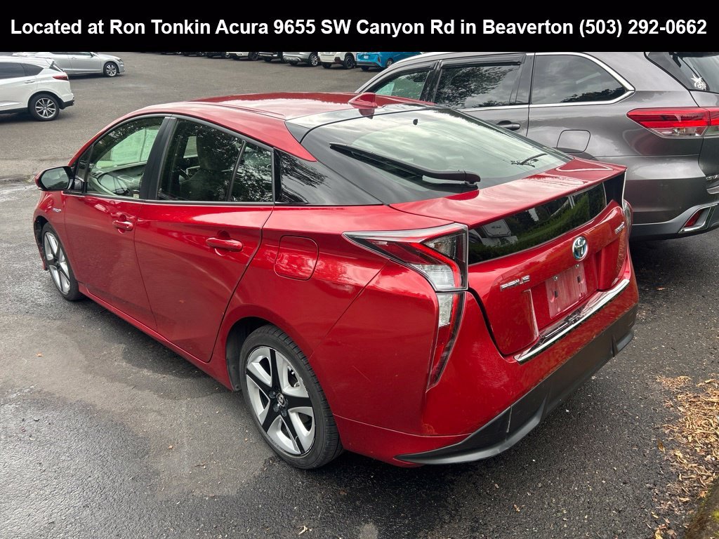 Used 2017 Hypersonic Red Toyota Three Touring image 4