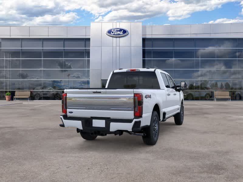 New 2026 Star White Metallic Tri-Coat Ford F-250 SRW Platinum image 8