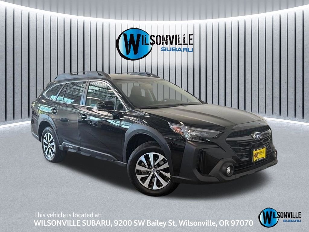 Certified Used 2025 Black Subaru Premium image 1