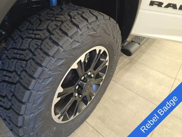 Used 2024 Bright White Clearcoat Ram Rebel image 40