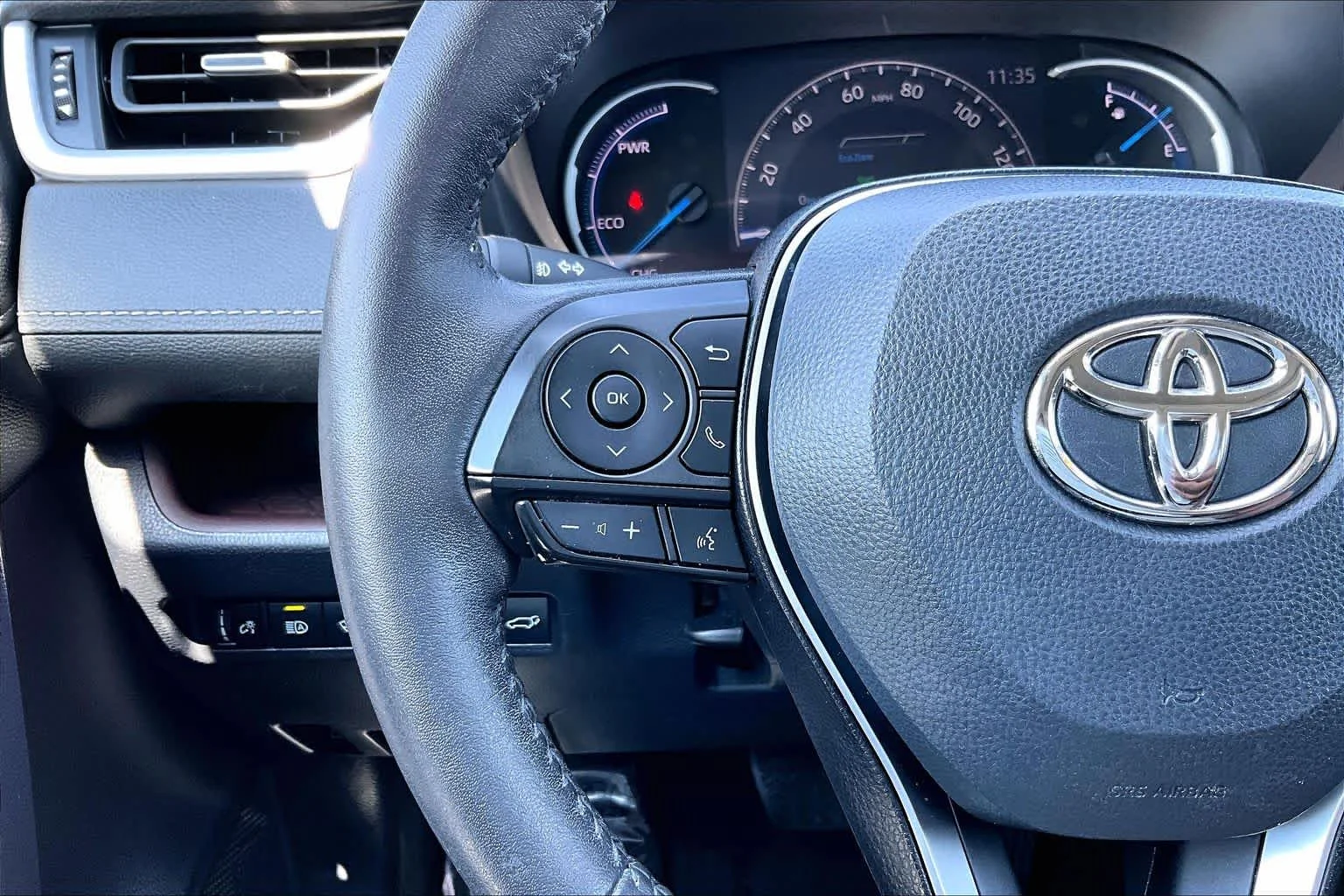 Certified Used 2022 Midnight Black Metallic Toyota Hybrid Limited image 24