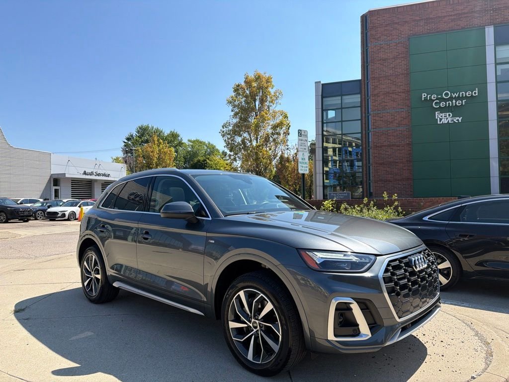 Used 2023 Gray Audi 45 S line Premium image 3