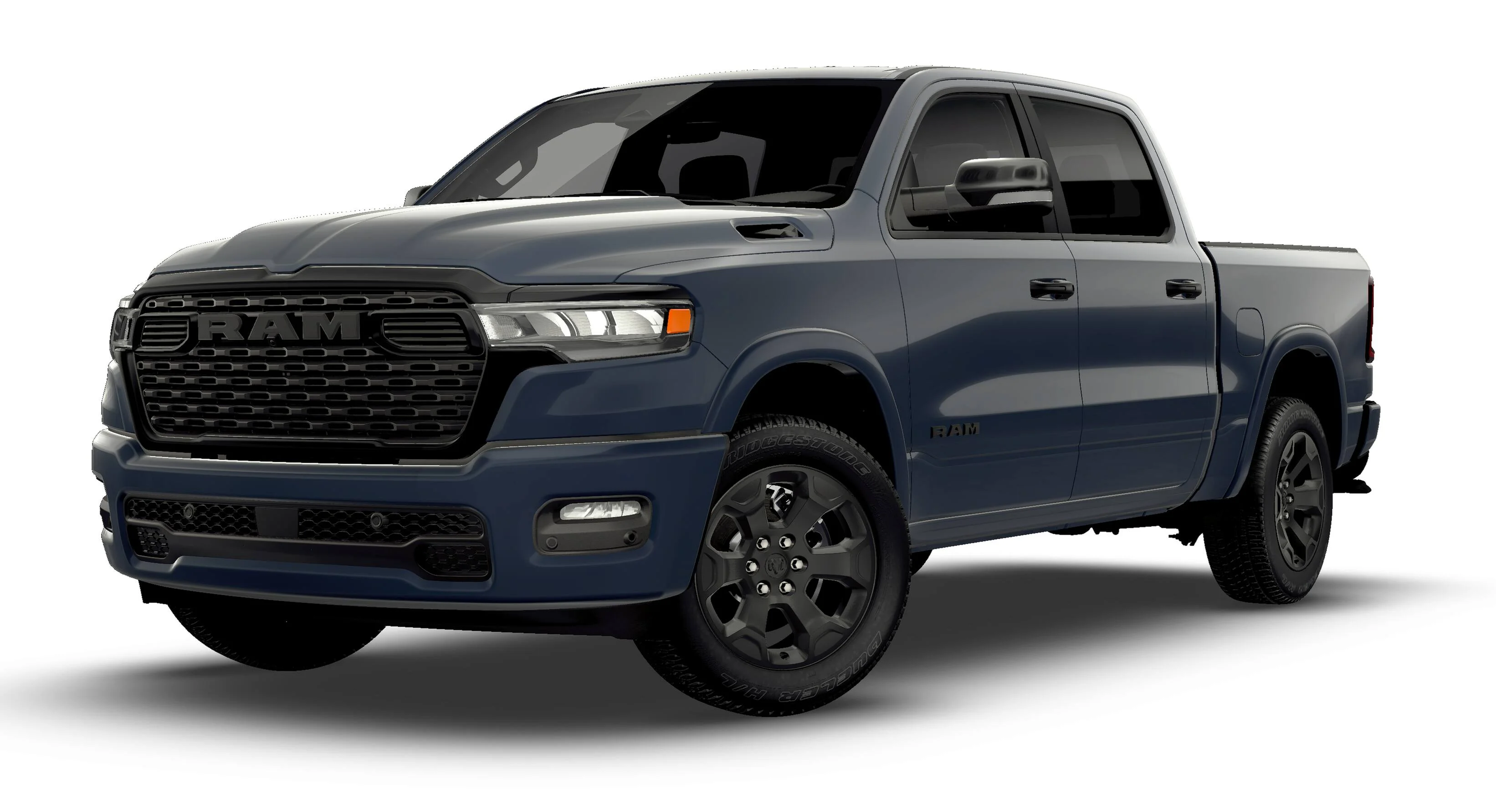 New 2026 Forged Blue Metallic Exterior Paint RAM BIG HORN image 13