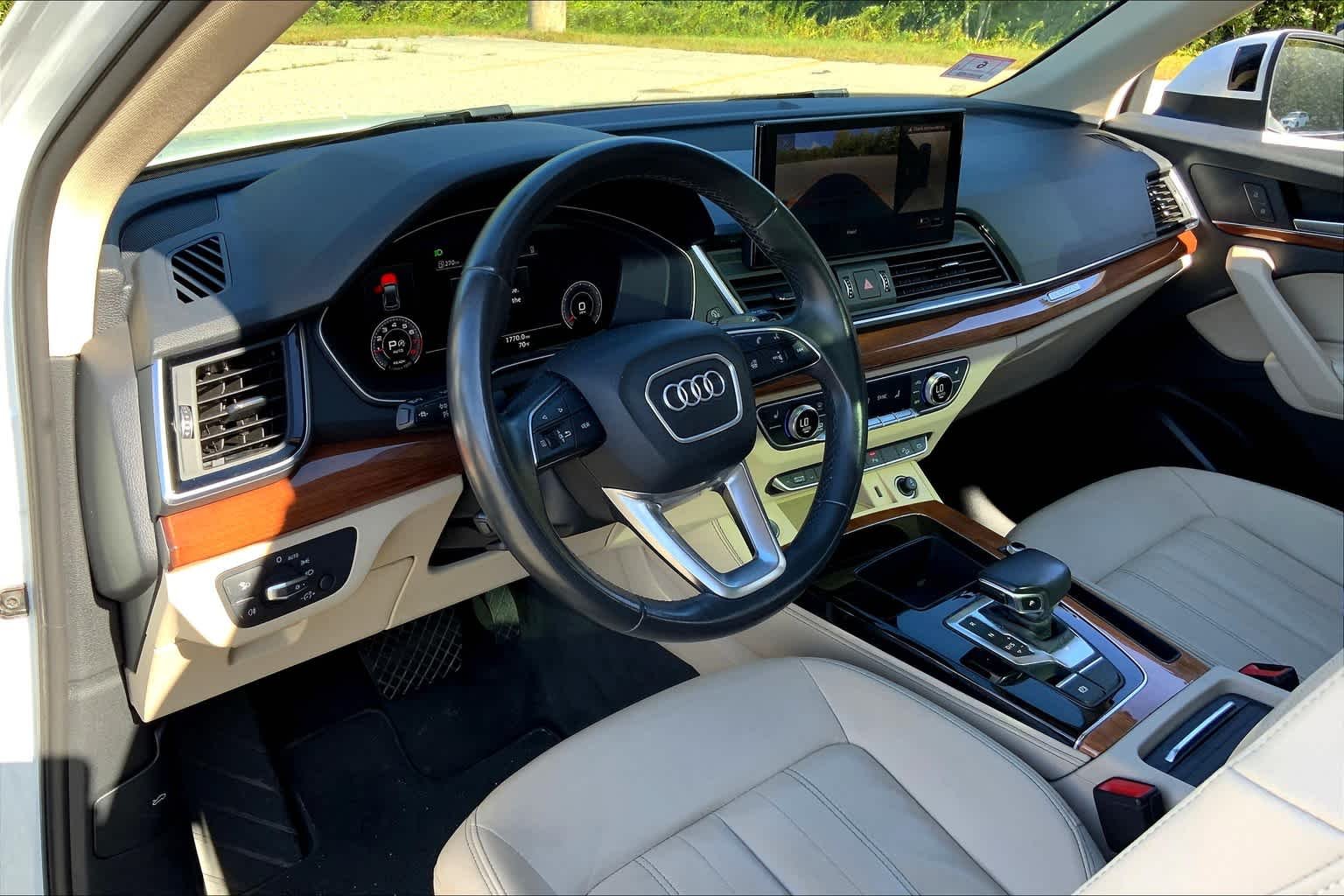 Used 2021 Glacier White Metallic Audi Premium Plus image 18