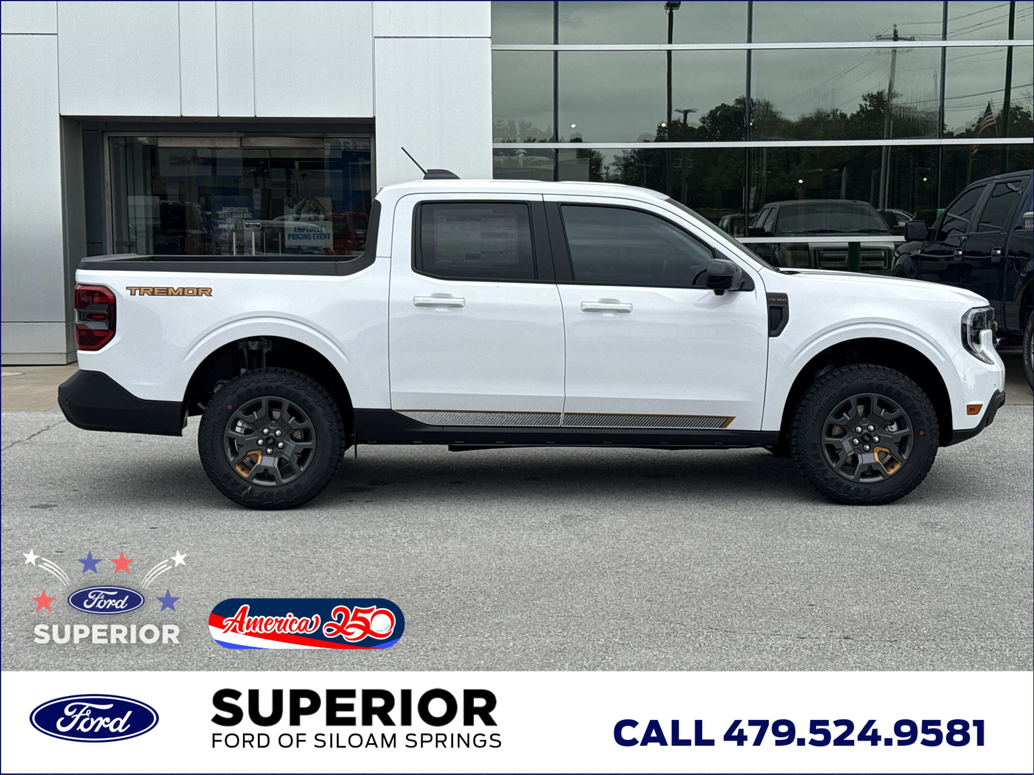 New 2026 Oxford White Ford Tremor AWD image 2