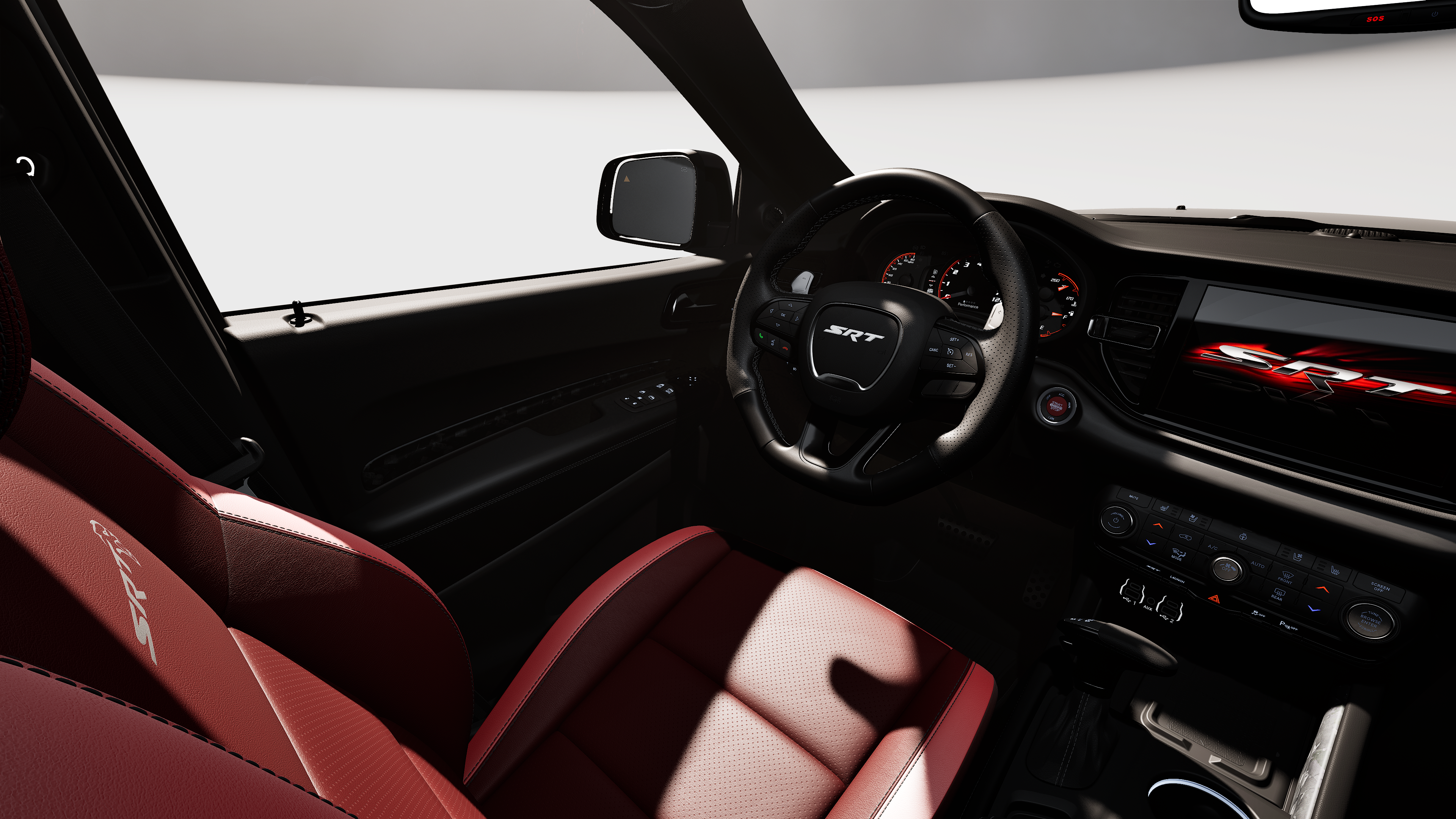 New 2027 Pitch Black Dodge SRT Hellcat image 8
