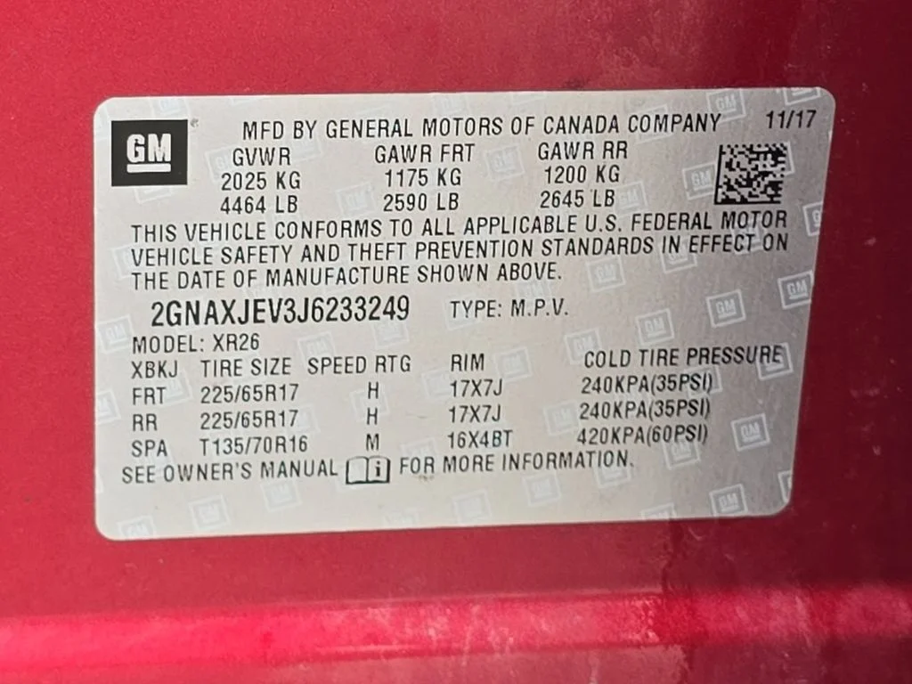 Certified Used 2018 Red Chevrolet LT image 35