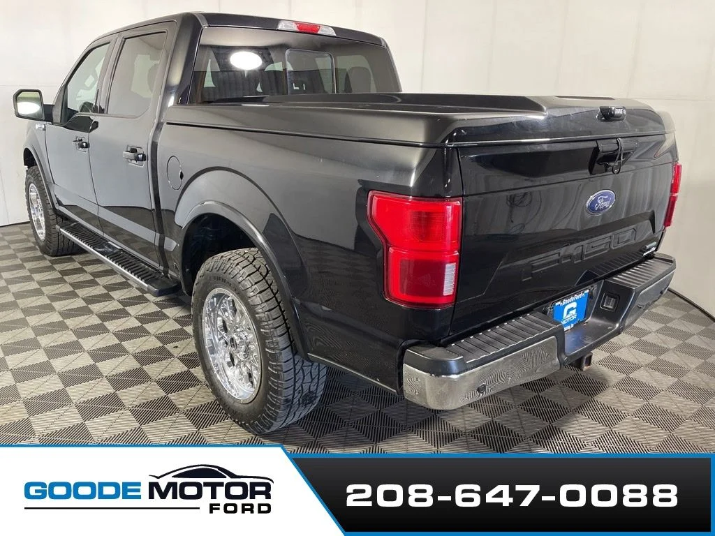 Certified Used 2020 Black Metallic Ford Lariat image 6