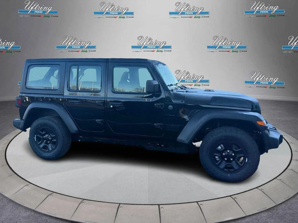 New 2026 Black Clearcoat Jeep Sport image 2