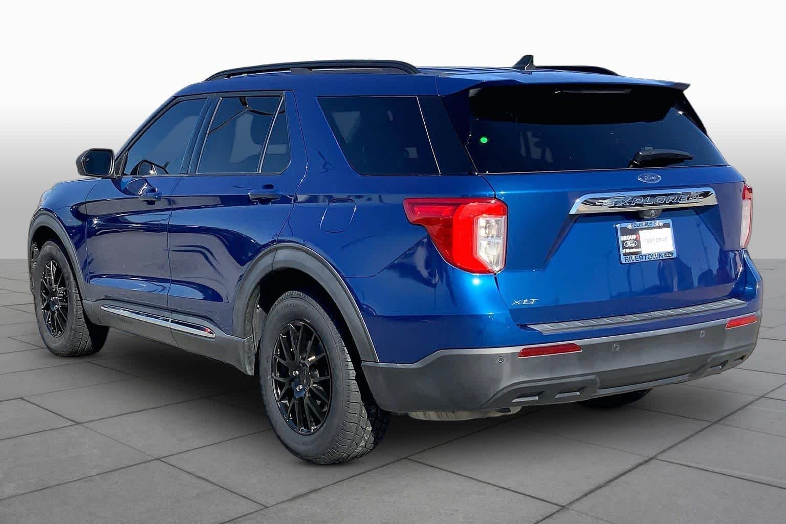 Used 2021 Atlas Blue Metallic Ford XLT image 11