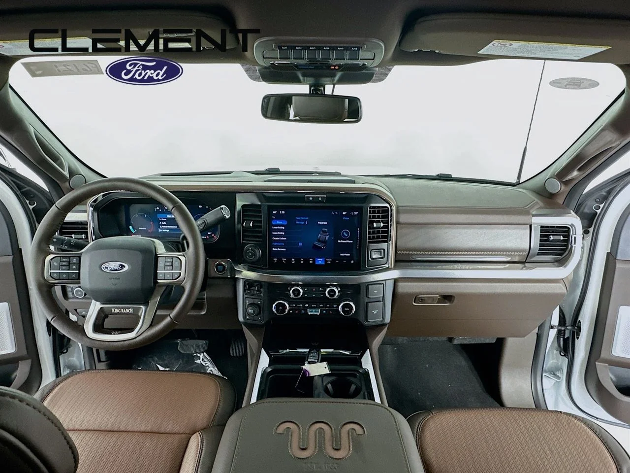 New 2026 Star White Metallic Tri-Coat Ford F-350® King Ranch® image 12