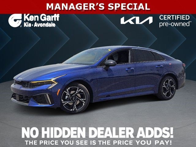 Used 2025 Yacht Blue Kia GT-Line image 1