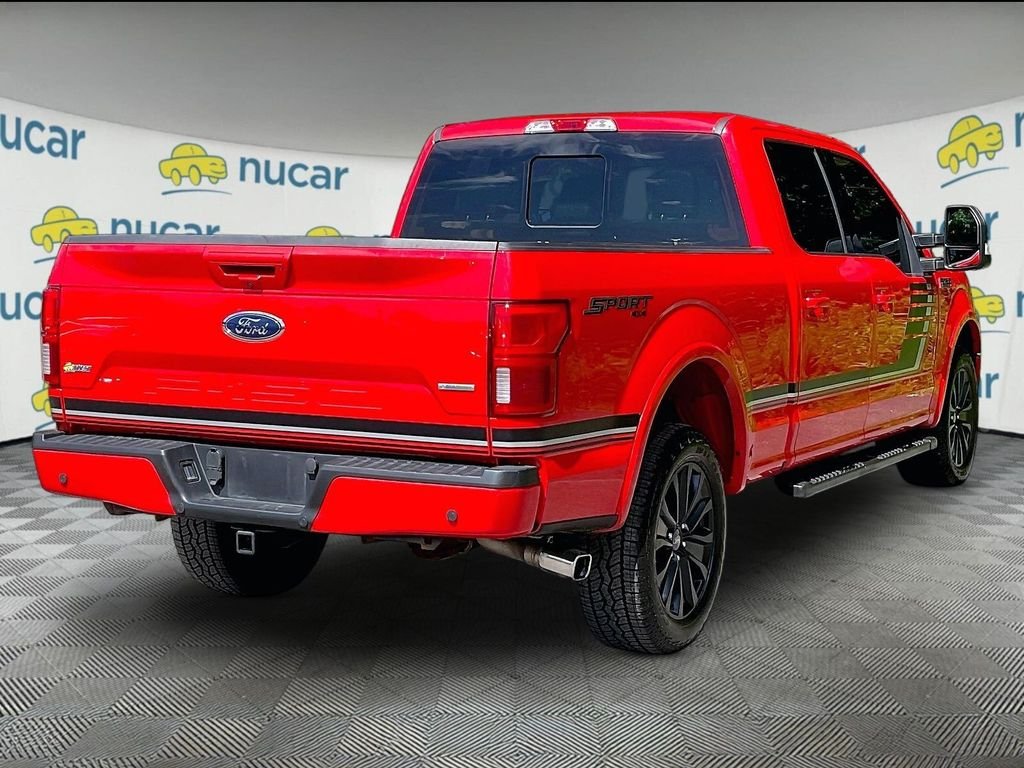 Used 2019 Red Ford Lariat image 6
