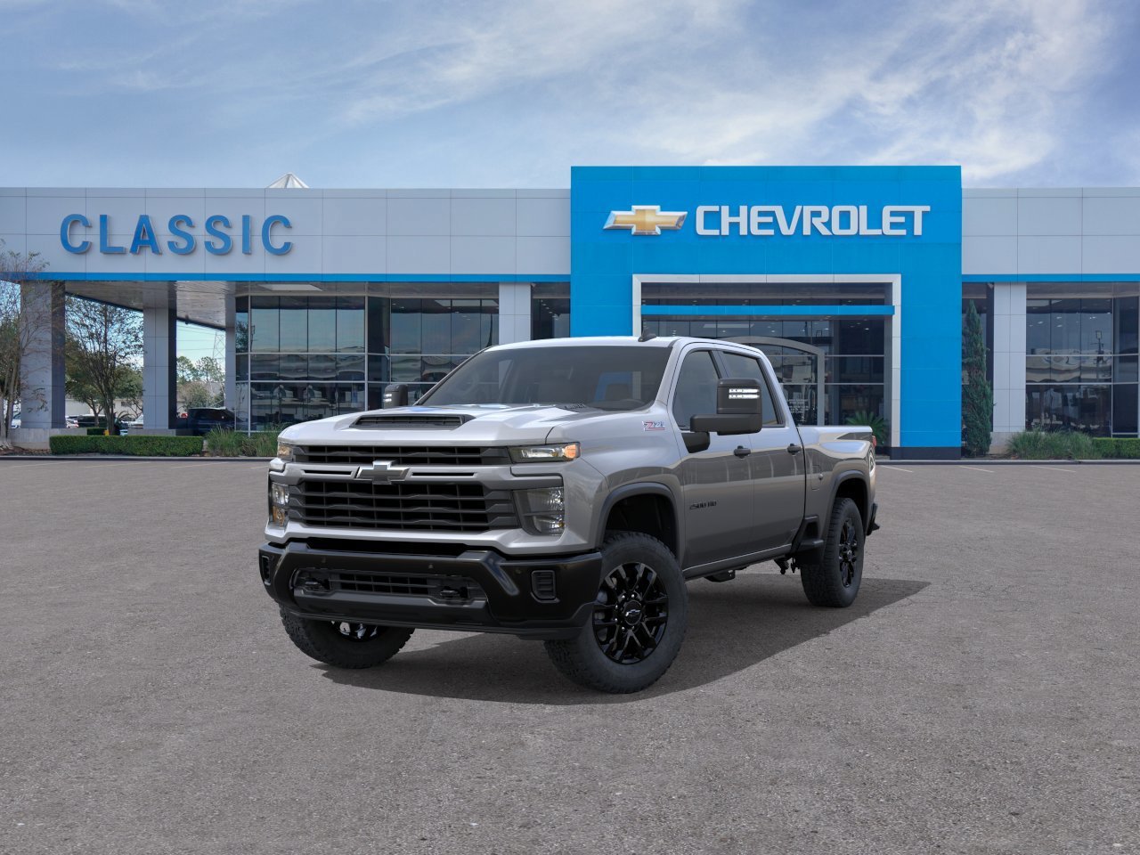 2026 Chevrolet Silverado 2500 HD Custom Gray at Classic Elite Chevrolet Hwy 6