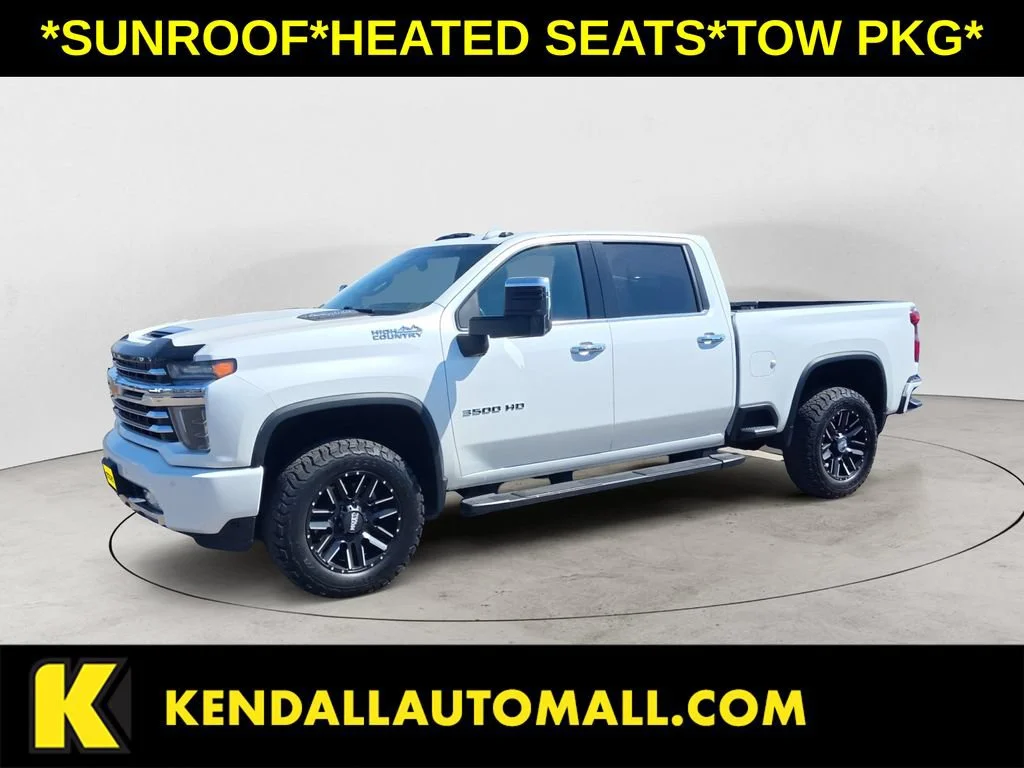 Used 2022 Iridescent Pearl Tricoat Chevrolet High Country image 1
