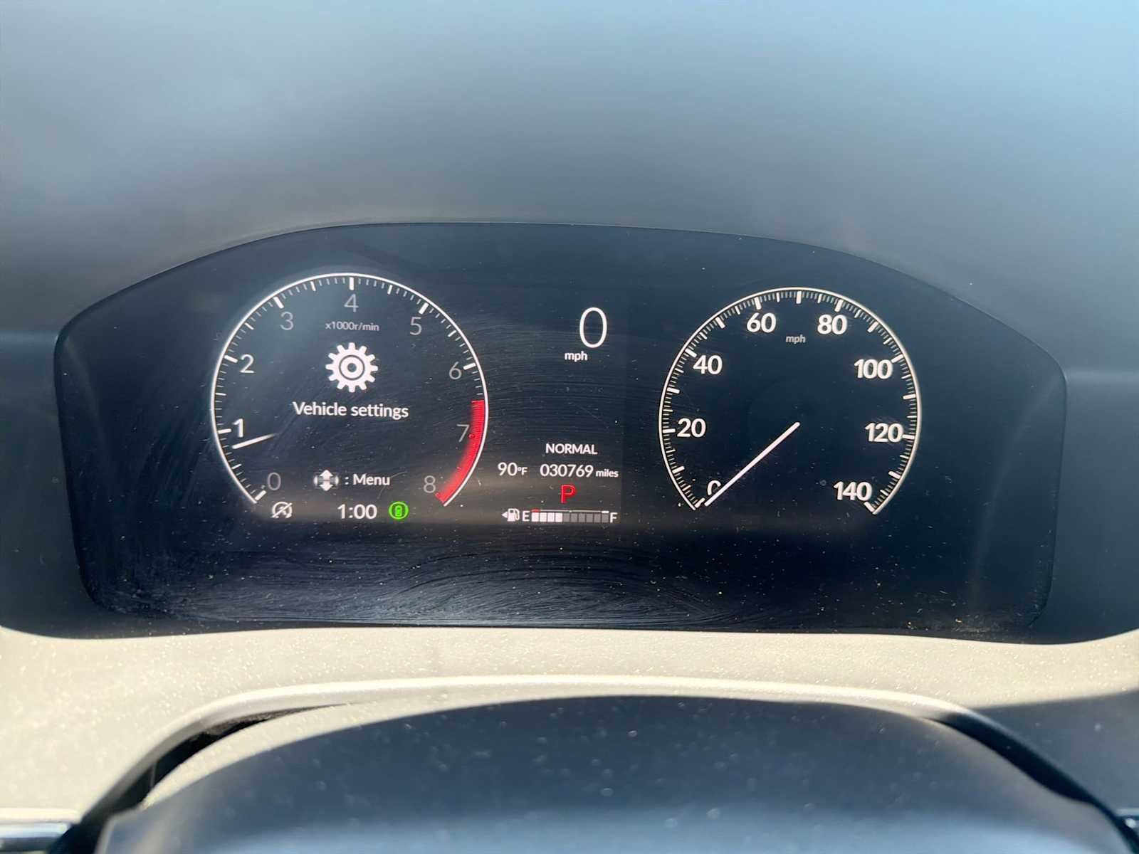 Used 2024 Meteorite Gray Metallic Honda EX image 31