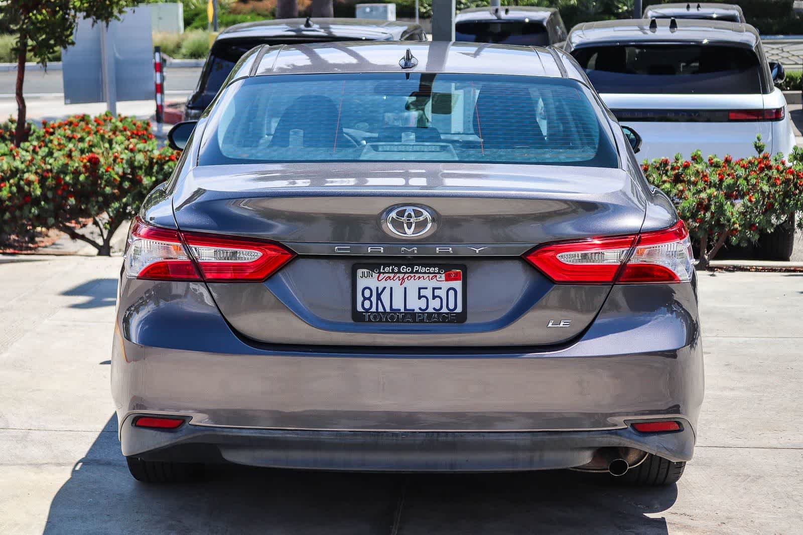 Used 2019 Predawn Gray Mica Toyota LE image 5