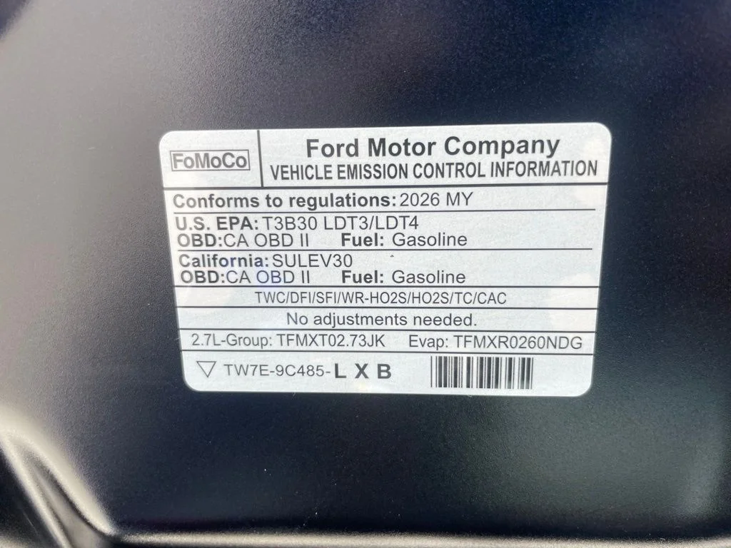 New 2026 Argon Blue Metallic Ford STX® image 40