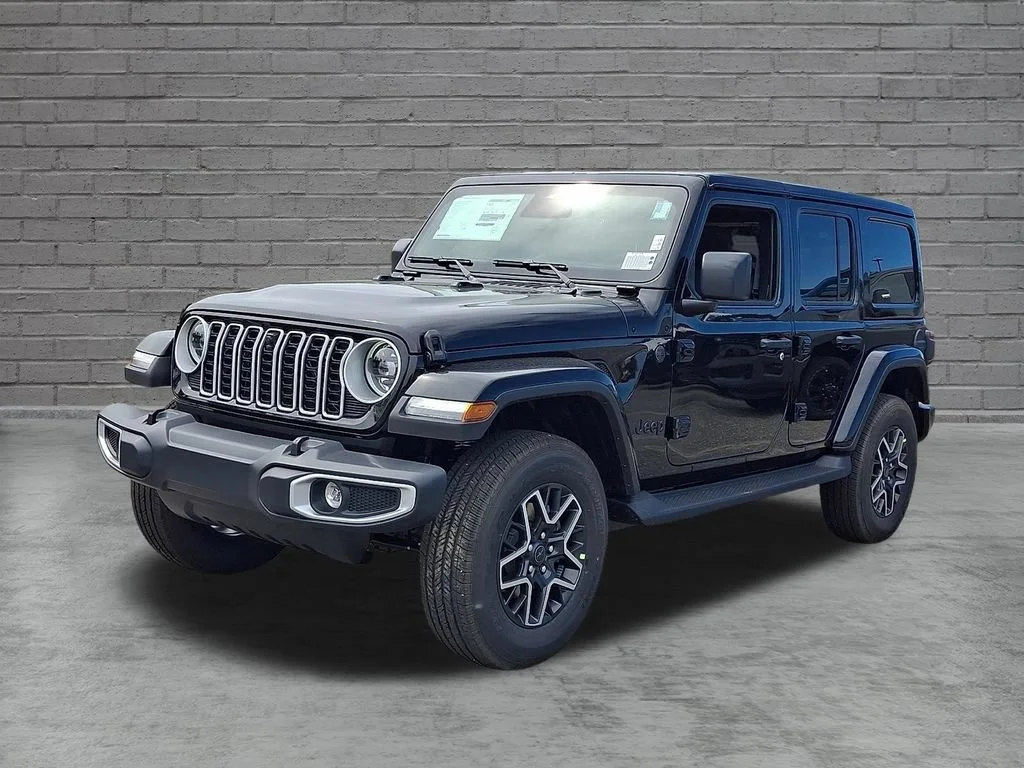 New 2027 Black Clearcoat Jeep Sahara image 4