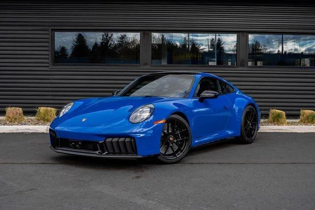 Used 2025 Blue Porsche Carrera GTS image 1