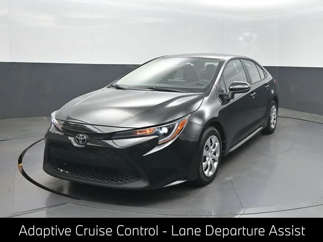 Used 2020 Black Toyota LE image 1