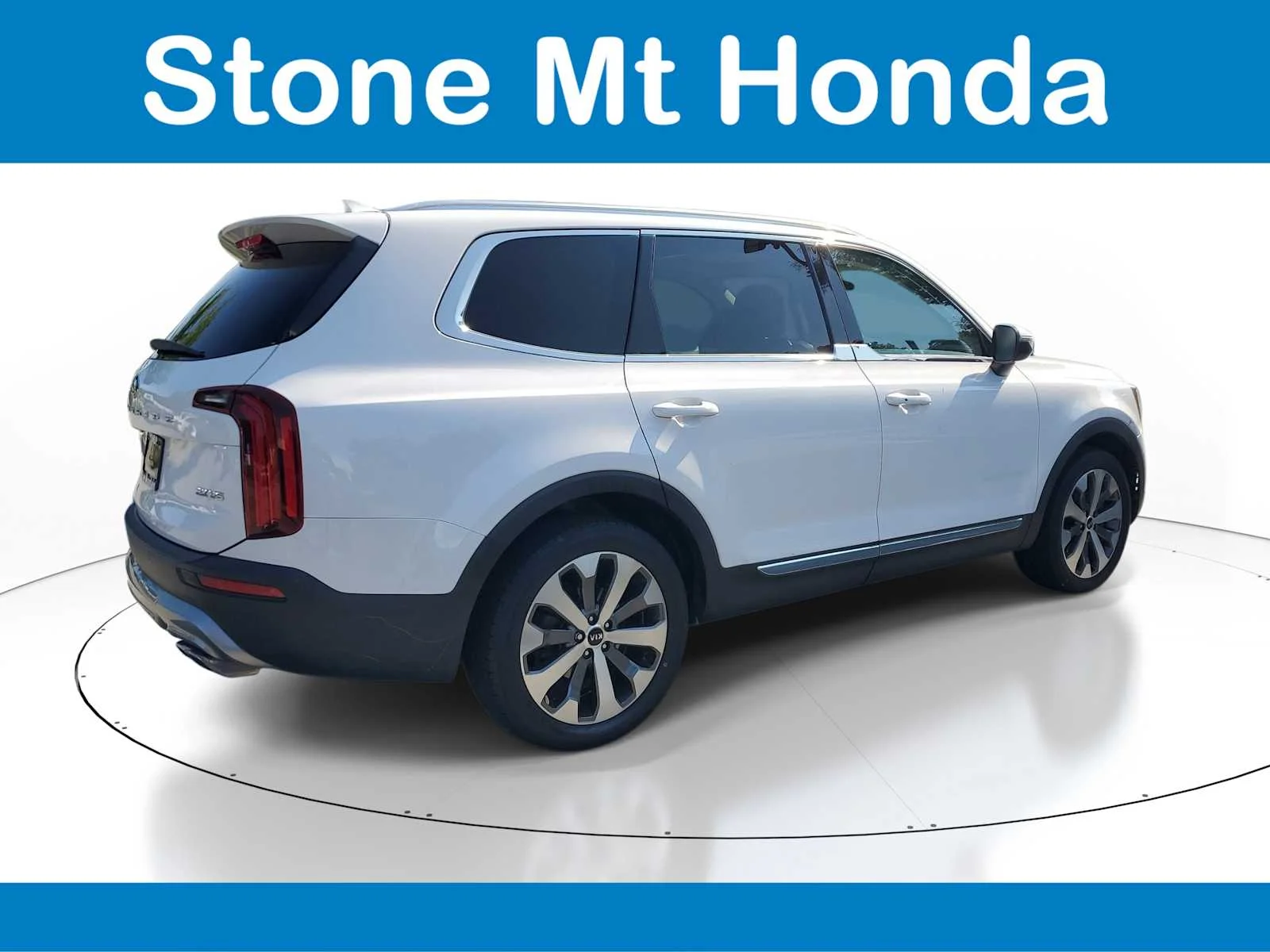 Used 2021 Glacial White Pearl Kia EX image 6