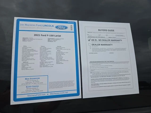 Used 2021 White Ford Lariat image 40