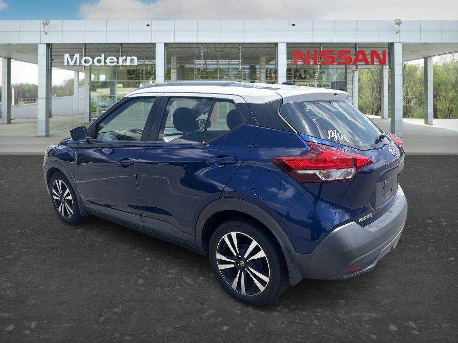 Used 2019 Deep Blue Pearl/Fresh Powder Nissan SV image 3