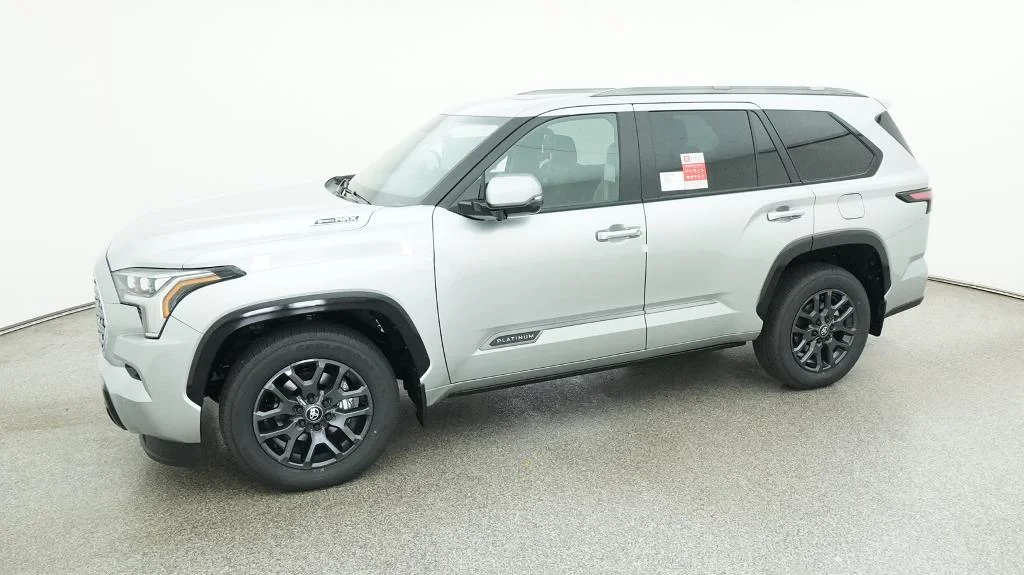 New 2026 Celestial Silver Metallic Toyota Platinum image 5
