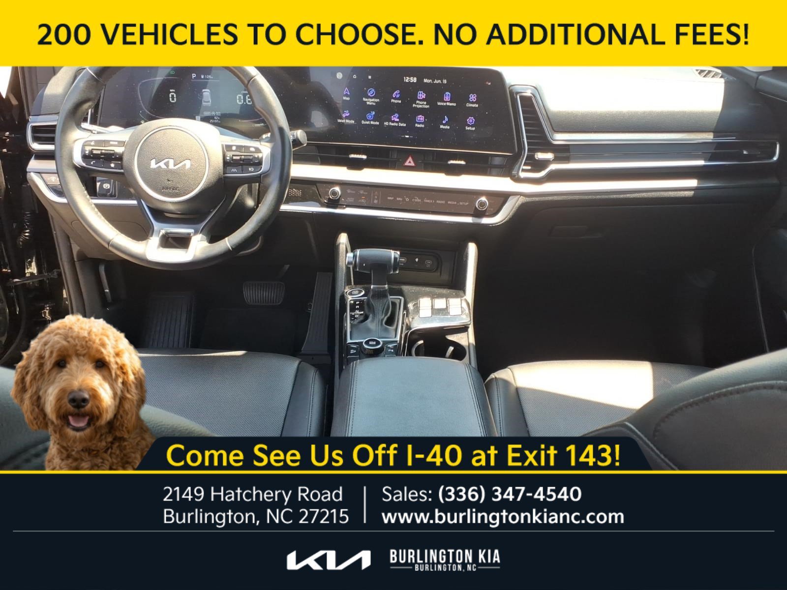 Certified Used 2024 Ebony Black Kia EX image 6