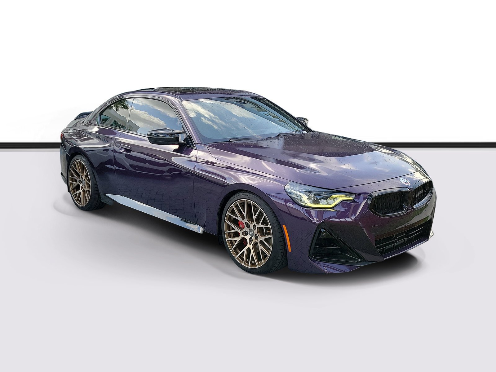 Used 2023 Thundernight Metallic BMW M240i xDrive image 1