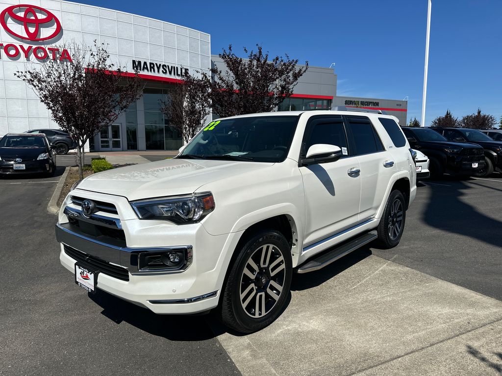 Certified Used 2022 Blizzard Pearl Toyota Limited image 1