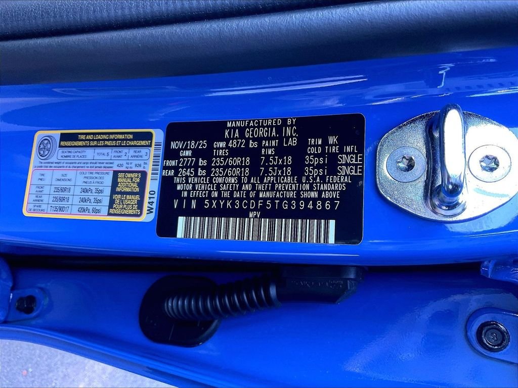 New 2026 Nebular Blue Kia EX image 17