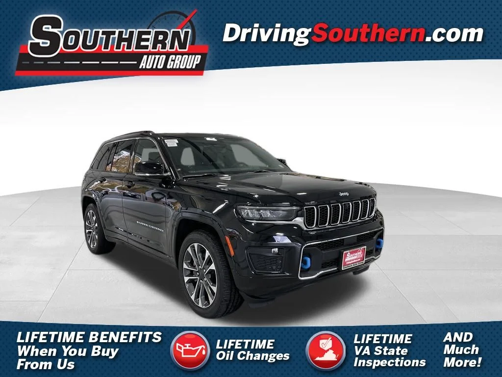 Used 2024 Black Jeep Overland 4xe image 1